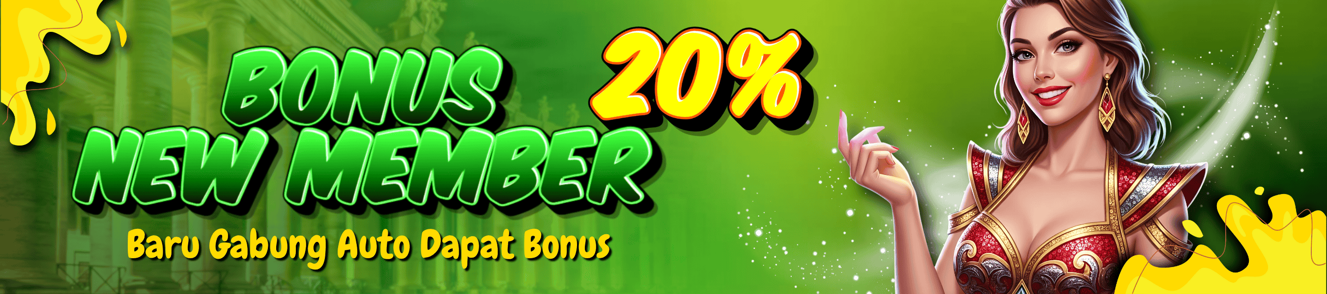 Bonus New Member Pamanslot